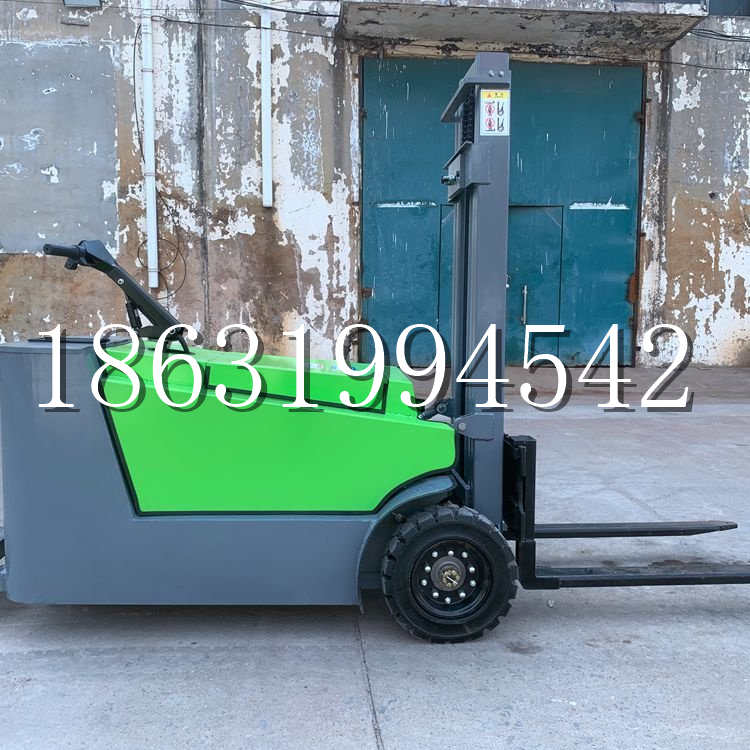西市区小型电动叉车1吨2吨步行站驾式电瓶堆高充电装卸车液压升降车铲车