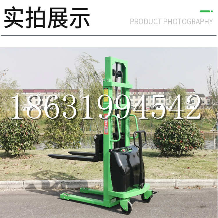 西市区电动叉车堆高车液压铲车电瓶1吨2吨站驾步行式小型全自动叉车